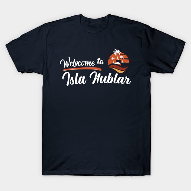 Welcome to Isla Nublar - Alt T-Shirt by CubeRider